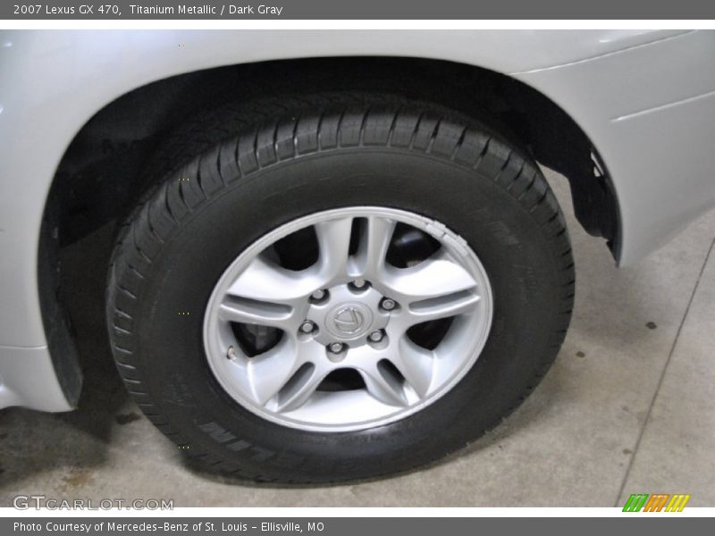 Titanium Metallic / Dark Gray 2007 Lexus GX 470