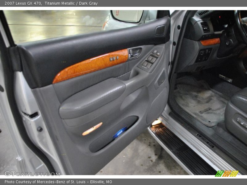 Titanium Metallic / Dark Gray 2007 Lexus GX 470