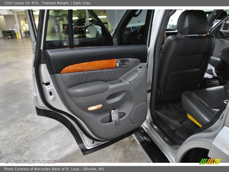 Titanium Metallic / Dark Gray 2007 Lexus GX 470