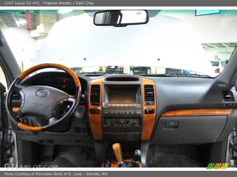 Titanium Metallic / Dark Gray 2007 Lexus GX 470