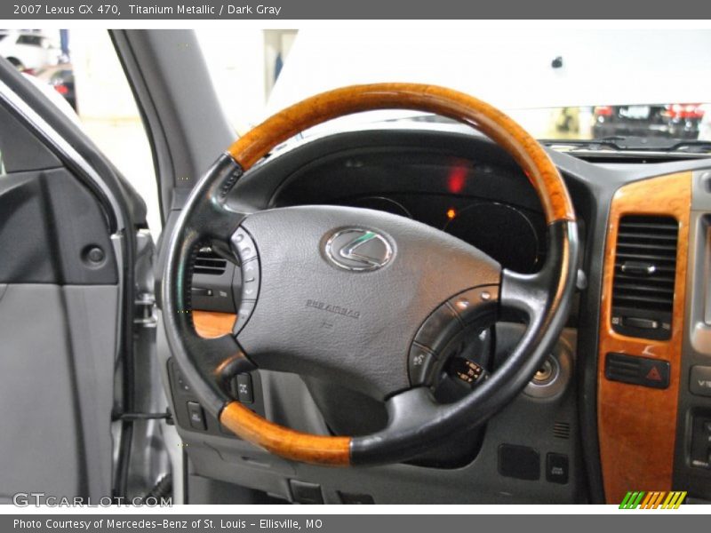 Titanium Metallic / Dark Gray 2007 Lexus GX 470