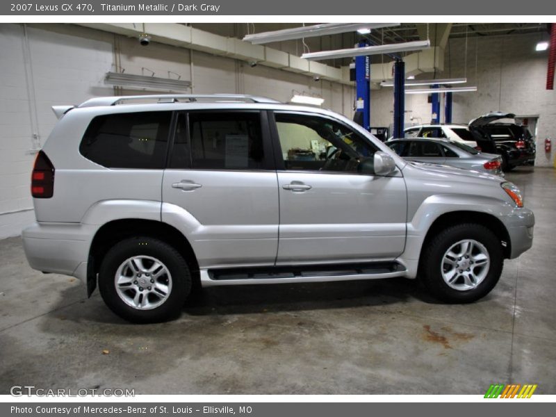 Titanium Metallic / Dark Gray 2007 Lexus GX 470