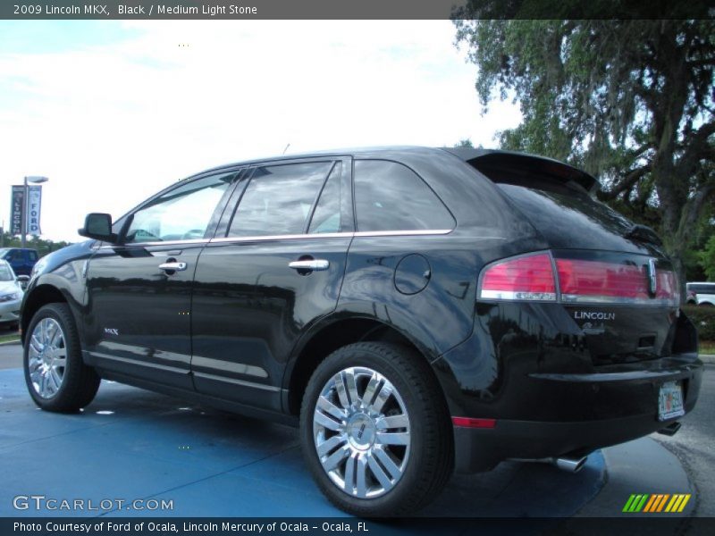 Black / Medium Light Stone 2009 Lincoln MKX