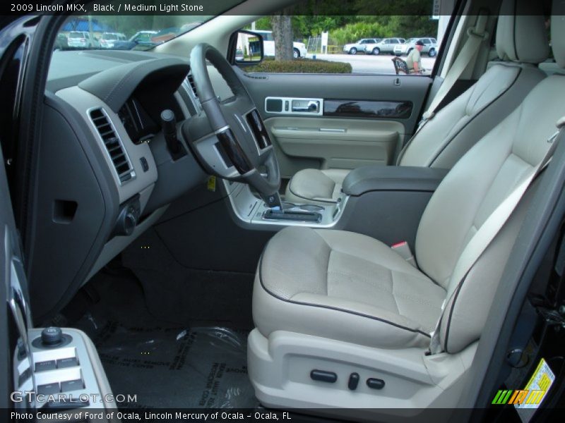 Black / Medium Light Stone 2009 Lincoln MKX