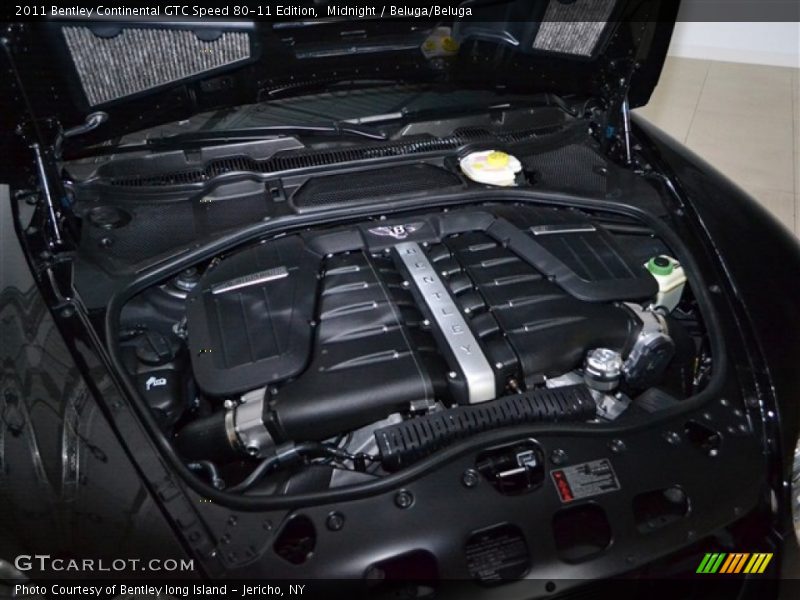  2011 Continental GTC Speed 80-11 Edition Engine - 6.0 Liter Twin-Turbocharged DOHC 48-Valve VVT W12