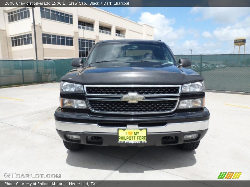 Black / Dark Charcoal 2006 Chevrolet Silverado 1500 LT Crew Cab