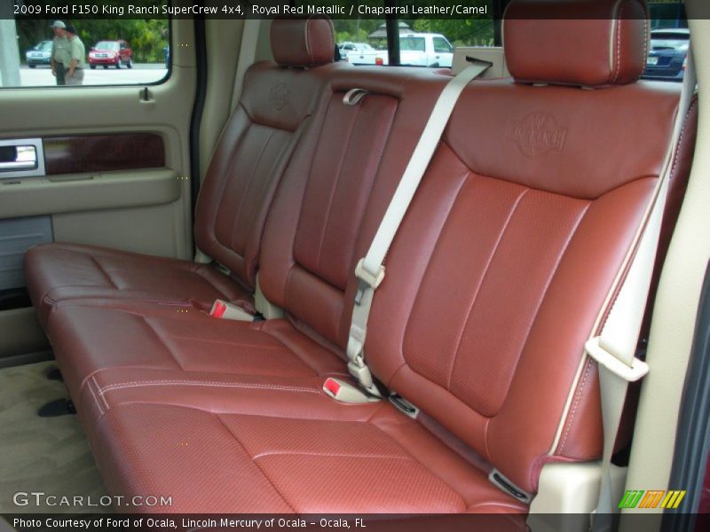 Royal Red Metallic / Chaparral Leather/Camel 2009 Ford F150 King Ranch SuperCrew 4x4