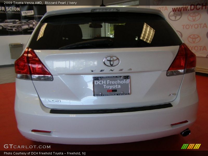 Blizzard Pearl / Ivory 2009 Toyota Venza AWD