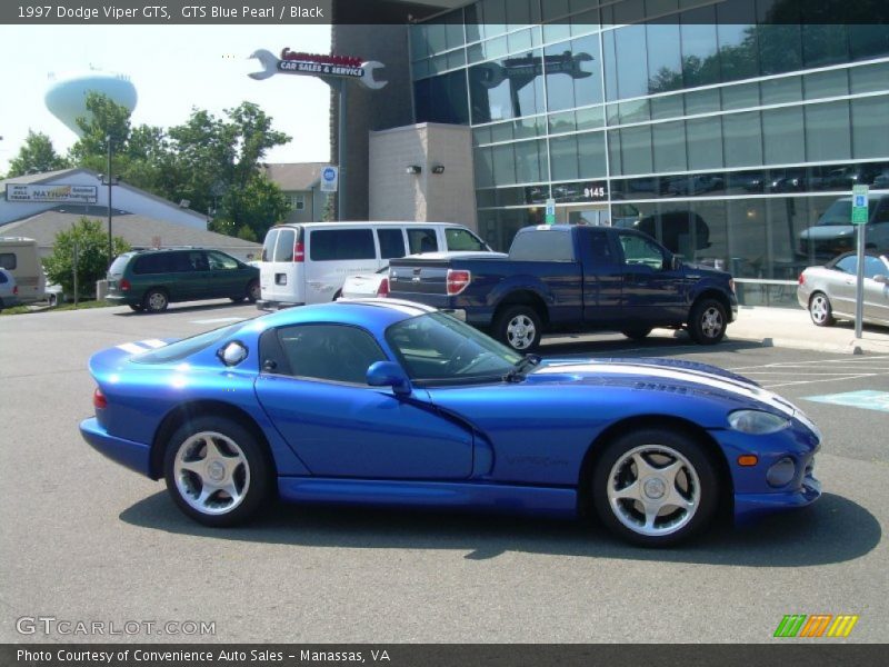 GTS Blue Pearl / Black 1997 Dodge Viper GTS