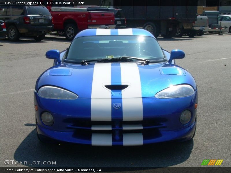 GTS Blue Pearl / Black 1997 Dodge Viper GTS