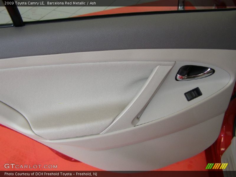 Barcelona Red Metallic / Ash 2009 Toyota Camry LE
