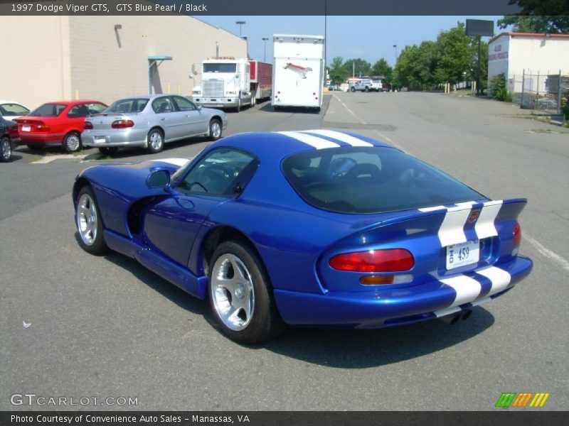 GTS Blue Pearl / Black 1997 Dodge Viper GTS