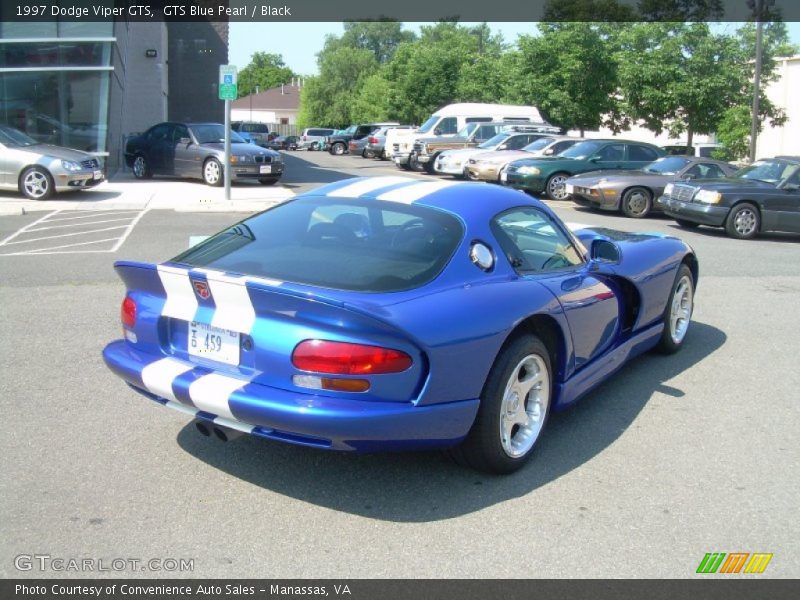 GTS Blue Pearl / Black 1997 Dodge Viper GTS
