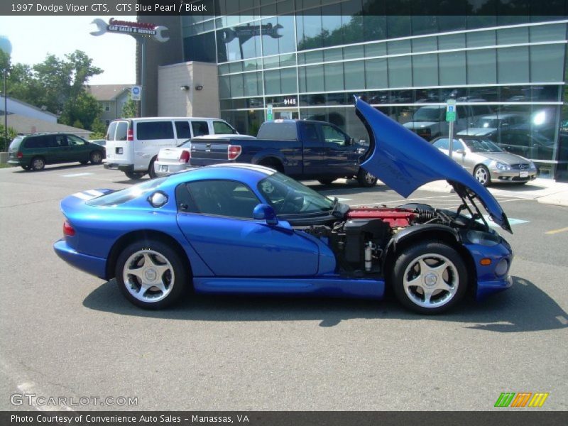 GTS Blue Pearl / Black 1997 Dodge Viper GTS