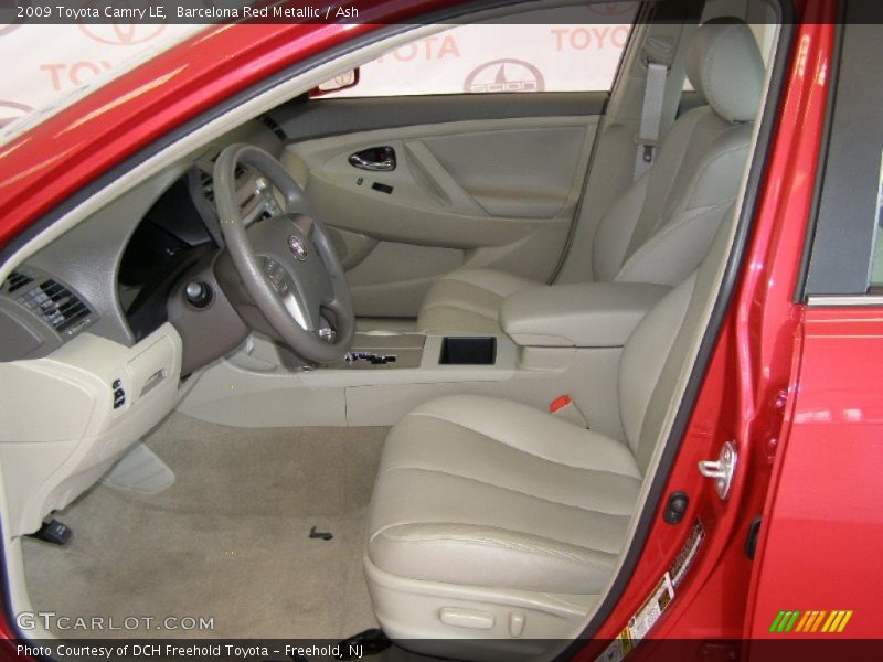 Barcelona Red Metallic / Ash 2009 Toyota Camry LE