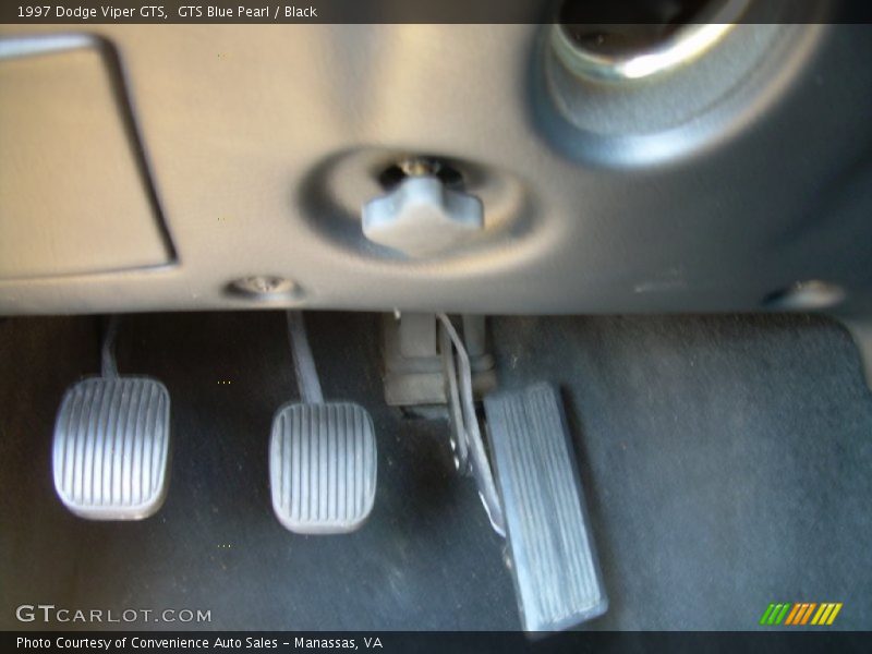 GTS Blue Pearl / Black 1997 Dodge Viper GTS
