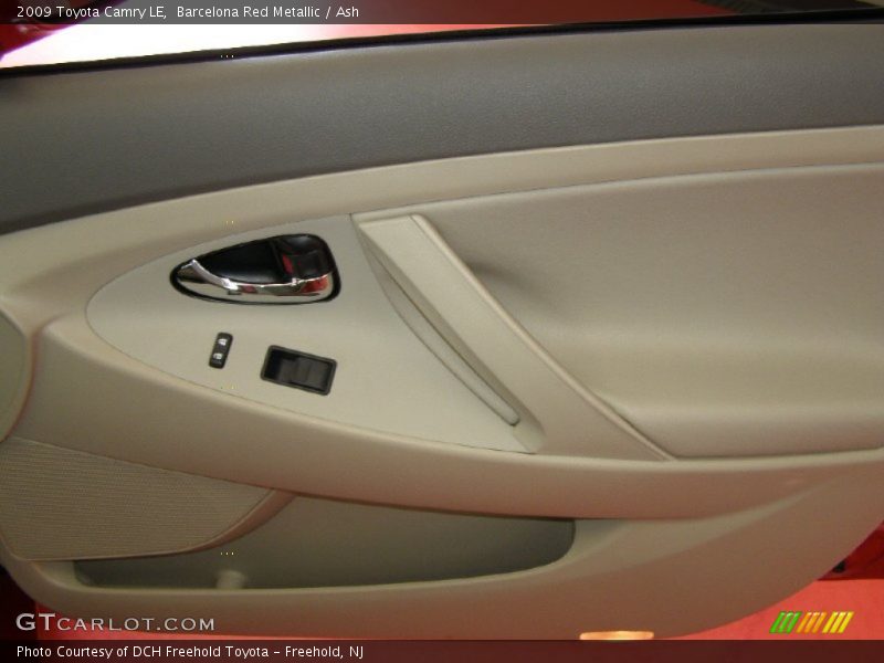 Barcelona Red Metallic / Ash 2009 Toyota Camry LE