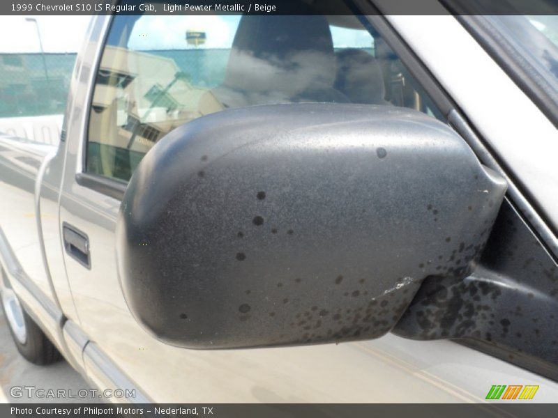 Light Pewter Metallic / Beige 1999 Chevrolet S10 LS Regular Cab