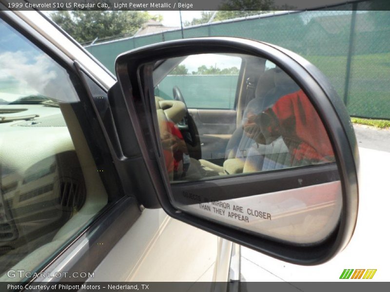 Light Pewter Metallic / Beige 1999 Chevrolet S10 LS Regular Cab