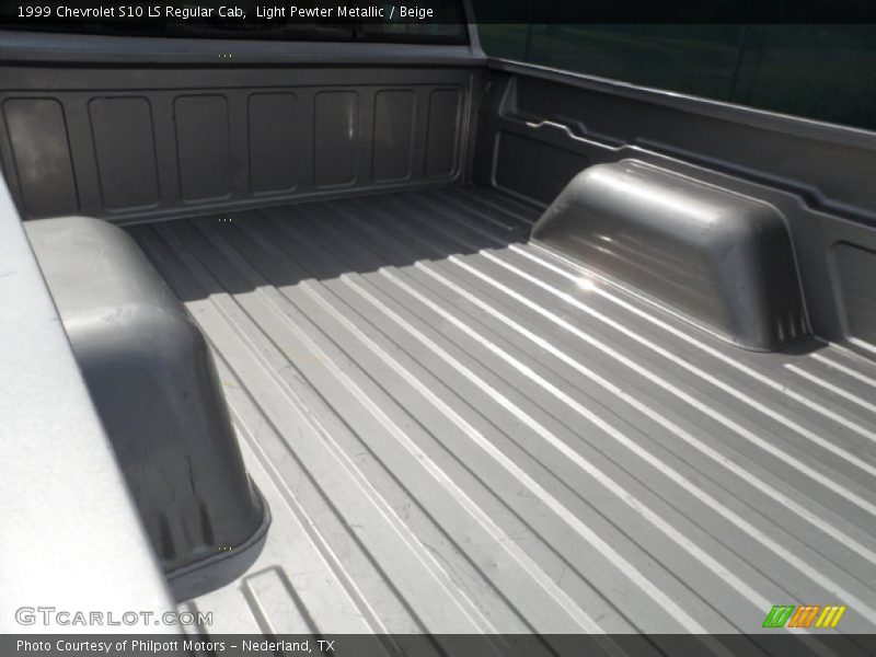 Light Pewter Metallic / Beige 1999 Chevrolet S10 LS Regular Cab