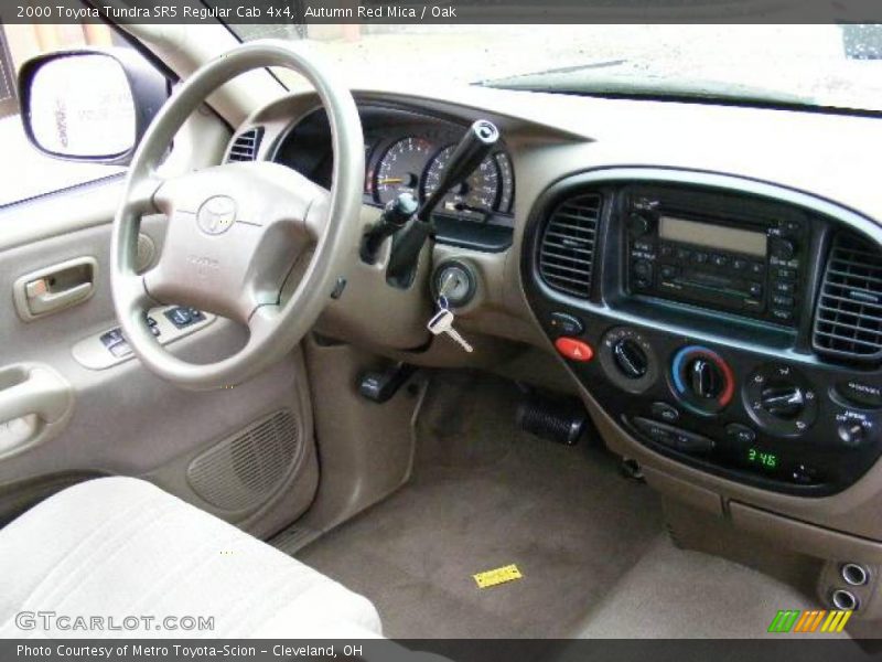 Autumn Red Mica / Oak 2000 Toyota Tundra SR5 Regular Cab 4x4
