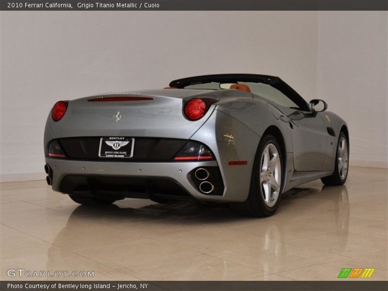 Grigio Titanio Metallic / Cuoio 2010 Ferrari California