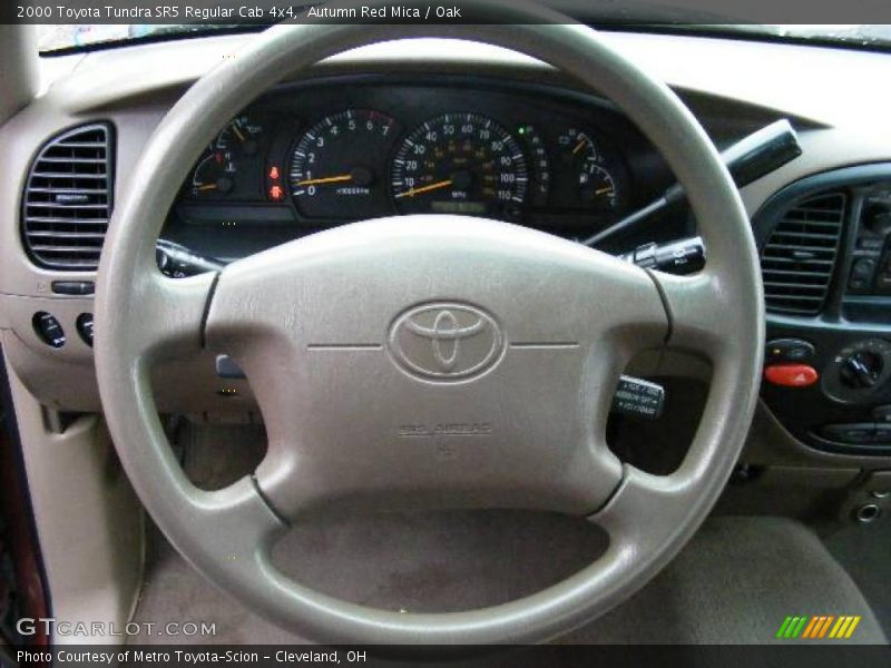 Autumn Red Mica / Oak 2000 Toyota Tundra SR5 Regular Cab 4x4