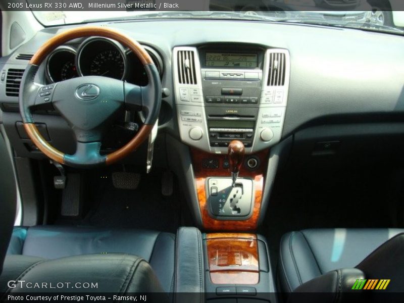 Millenium Silver Metallic / Black 2005 Lexus RX 330 AWD