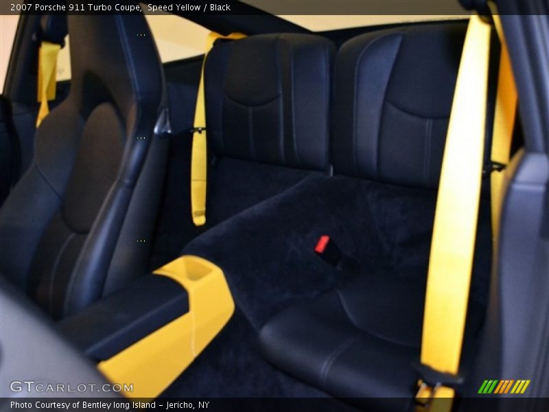 Speed Yellow / Black 2007 Porsche 911 Turbo Coupe