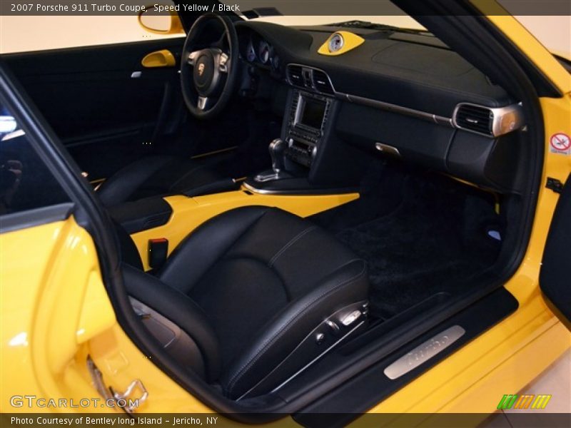  2007 911 Turbo Coupe Black Interior