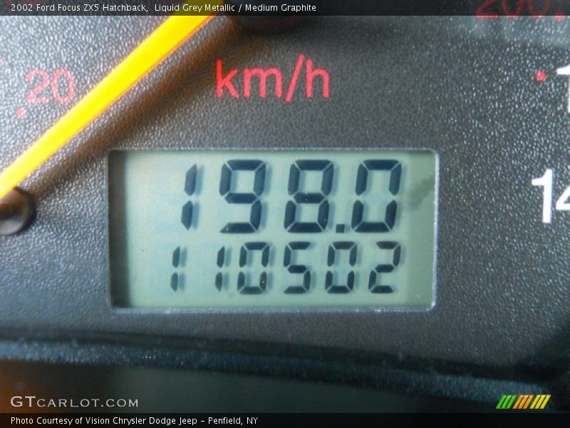 Liquid Grey Metallic / Medium Graphite 2002 Ford Focus ZX5 Hatchback