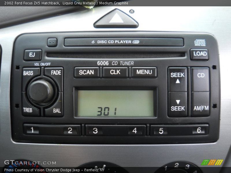 Controls of 2002 Focus ZX5 Hatchback