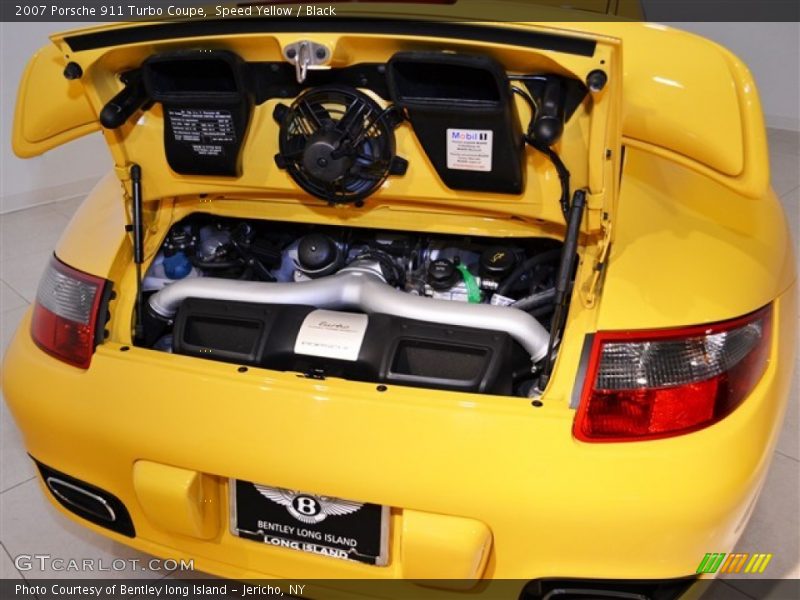 Speed Yellow / Black 2007 Porsche 911 Turbo Coupe