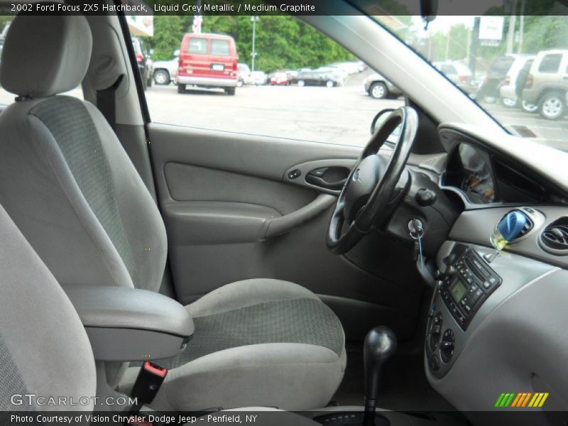 Liquid Grey Metallic / Medium Graphite 2002 Ford Focus ZX5 Hatchback