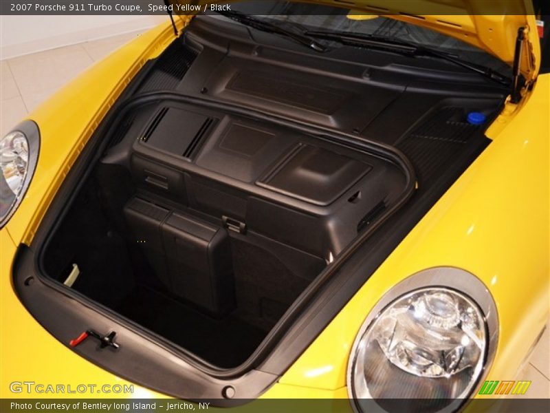 Speed Yellow / Black 2007 Porsche 911 Turbo Coupe