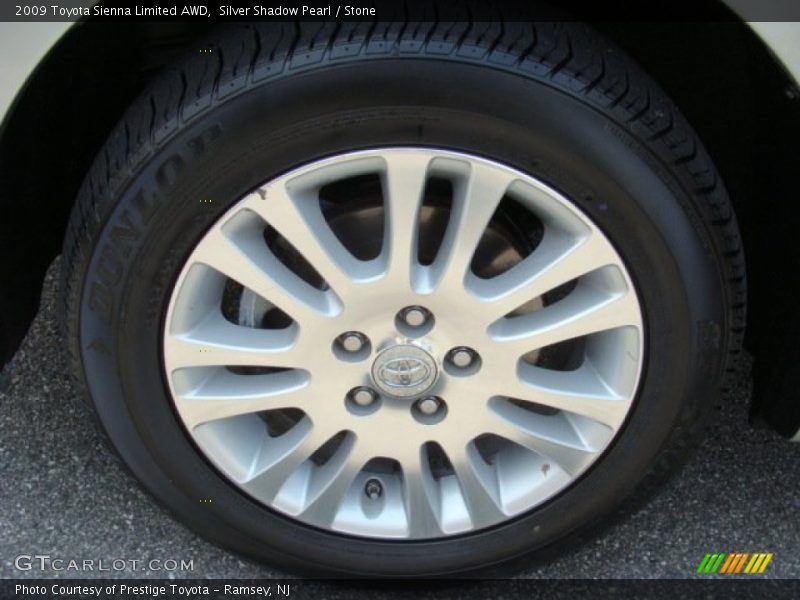  2009 Sienna Limited AWD Wheel
