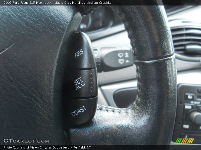 Liquid Grey Metallic / Medium Graphite 2002 Ford Focus ZX5 Hatchback