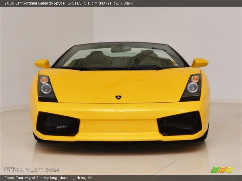 Giallo Midas (Yellow) / Black 2008 Lamborghini Gallardo Spyder E-Gear