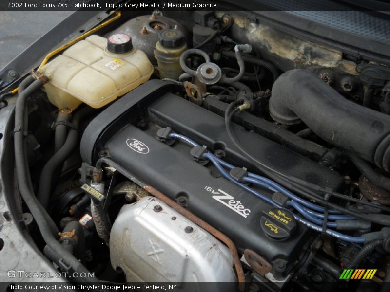  2002 Focus ZX5 Hatchback Engine - 2.0 Liter DOHC 16-Valve Zetec 4 Cylinder