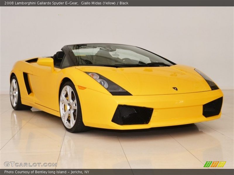 Front 3/4 View of 2008 Gallardo Spyder E-Gear