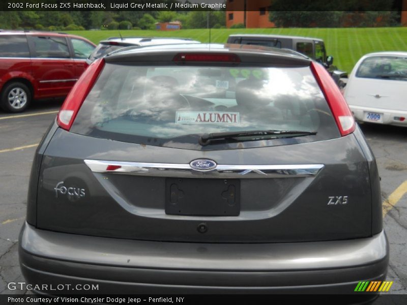 Liquid Grey Metallic / Medium Graphite 2002 Ford Focus ZX5 Hatchback