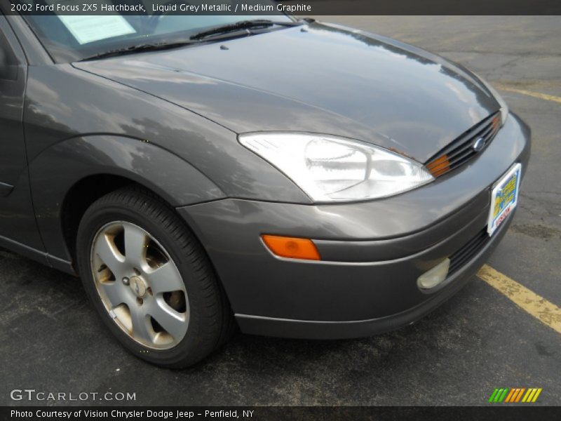 Liquid Grey Metallic / Medium Graphite 2002 Ford Focus ZX5 Hatchback