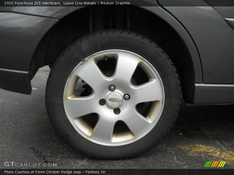 Liquid Grey Metallic / Medium Graphite 2002 Ford Focus ZX5 Hatchback