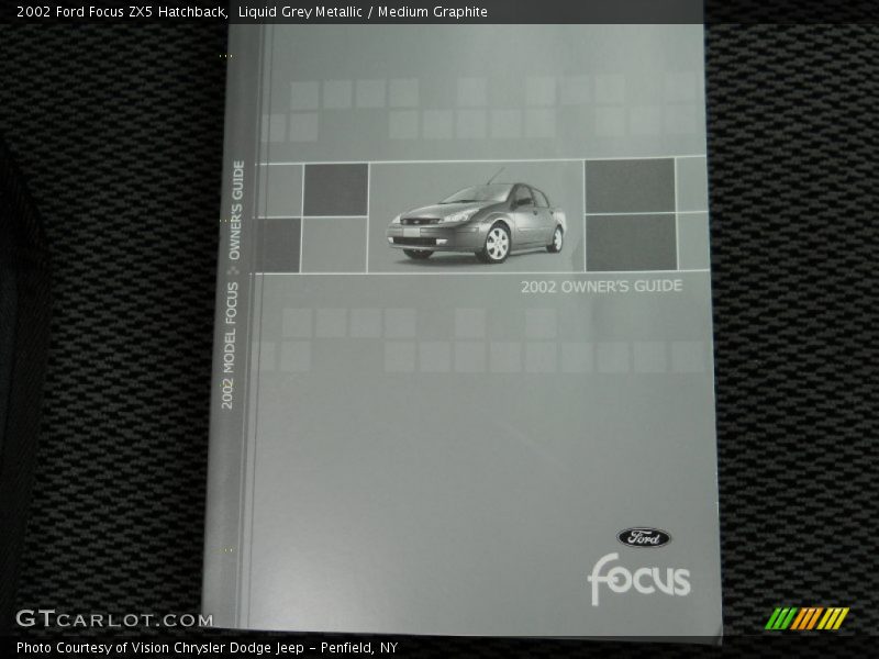 Liquid Grey Metallic / Medium Graphite 2002 Ford Focus ZX5 Hatchback