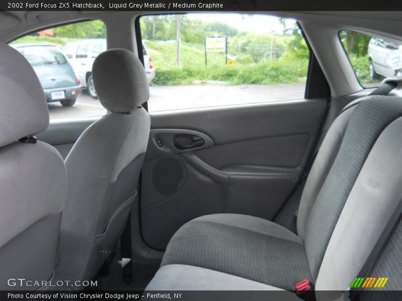 Liquid Grey Metallic / Medium Graphite 2002 Ford Focus ZX5 Hatchback