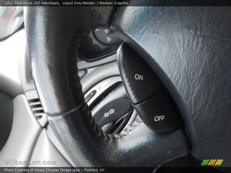 Liquid Grey Metallic / Medium Graphite 2002 Ford Focus ZX5 Hatchback