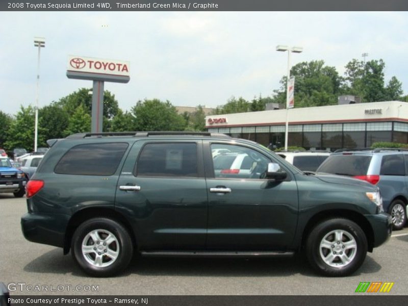 Timberland Green Mica / Graphite 2008 Toyota Sequoia Limited 4WD