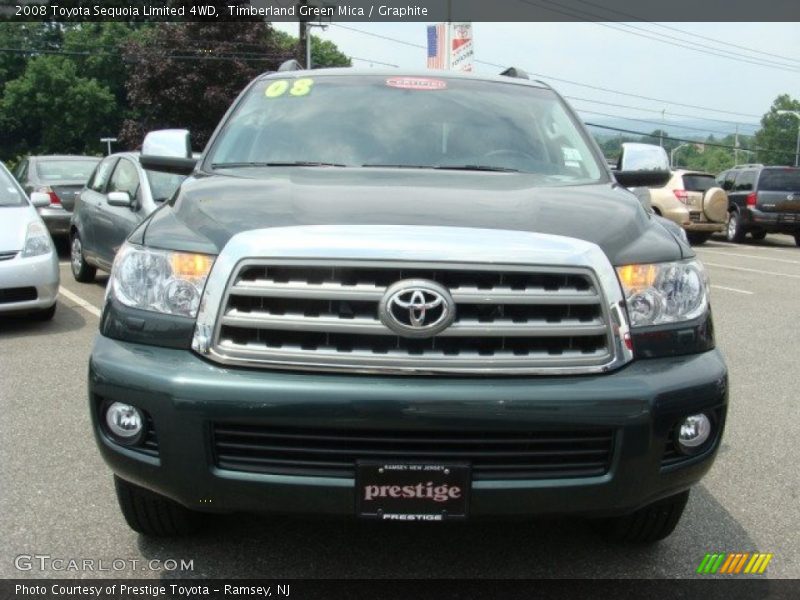 Timberland Green Mica / Graphite 2008 Toyota Sequoia Limited 4WD