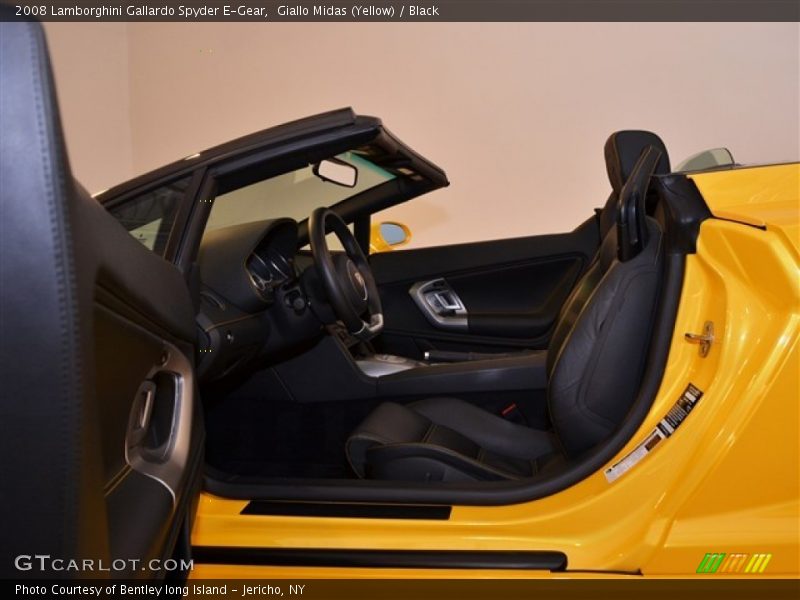 Giallo Midas (Yellow) / Black 2008 Lamborghini Gallardo Spyder E-Gear