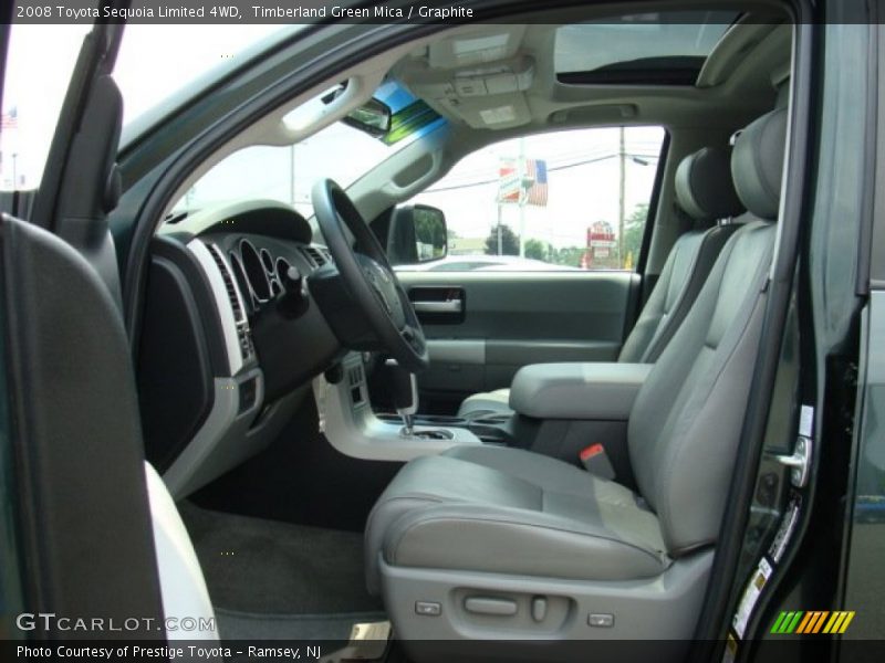 Timberland Green Mica / Graphite 2008 Toyota Sequoia Limited 4WD
